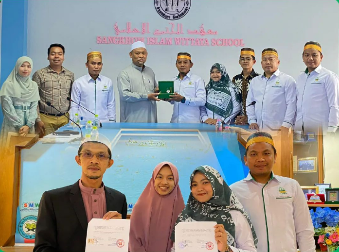 PAI dan PIAUD IAIN Bone Teken MoA dengan Dua Sekolah di Thailand