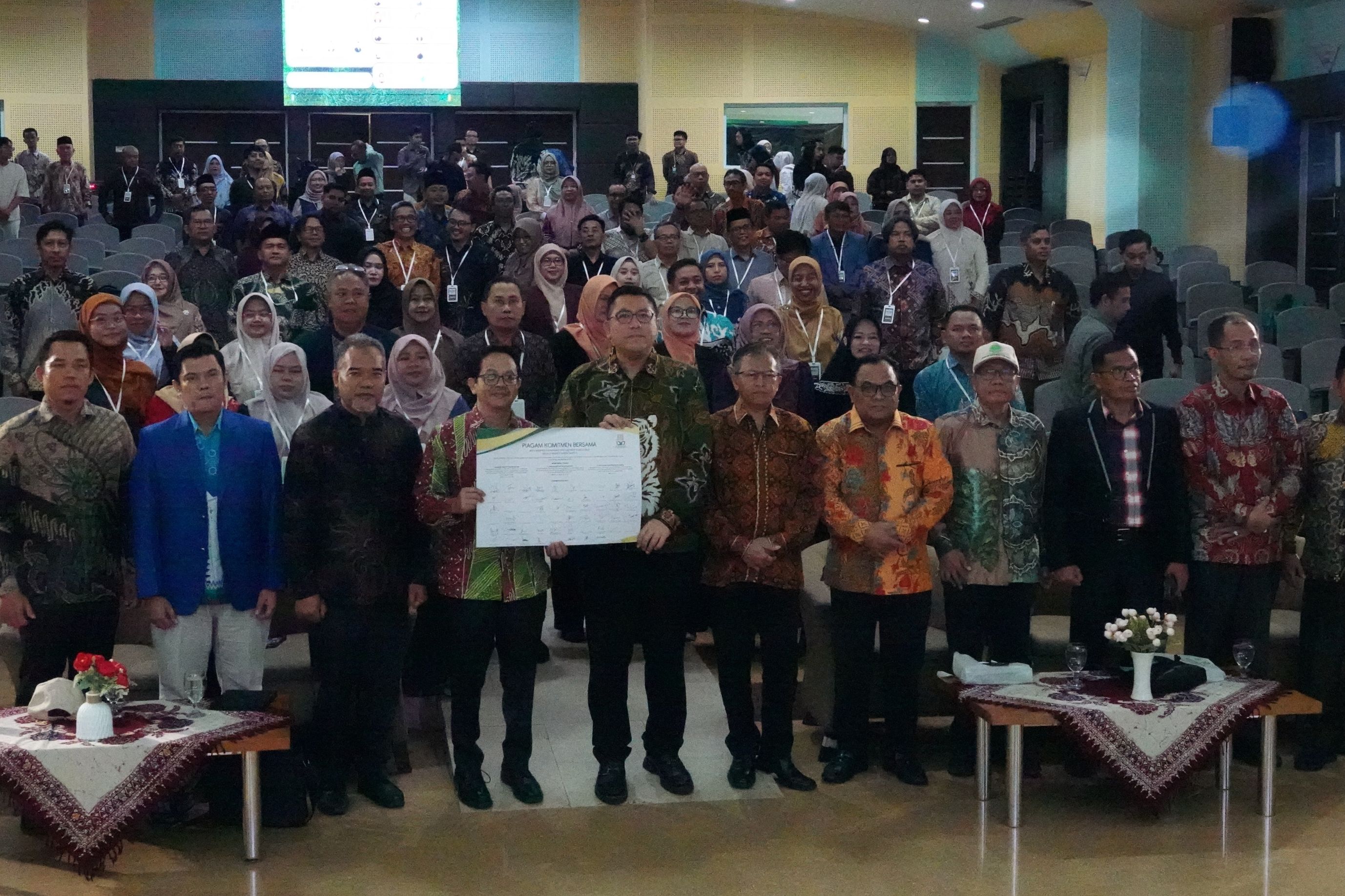 Hadiri Lokakarya UI GreenMetric di Yogyakarta, IAIN Bone Teken Komitmen Kampus Berkelanjutan