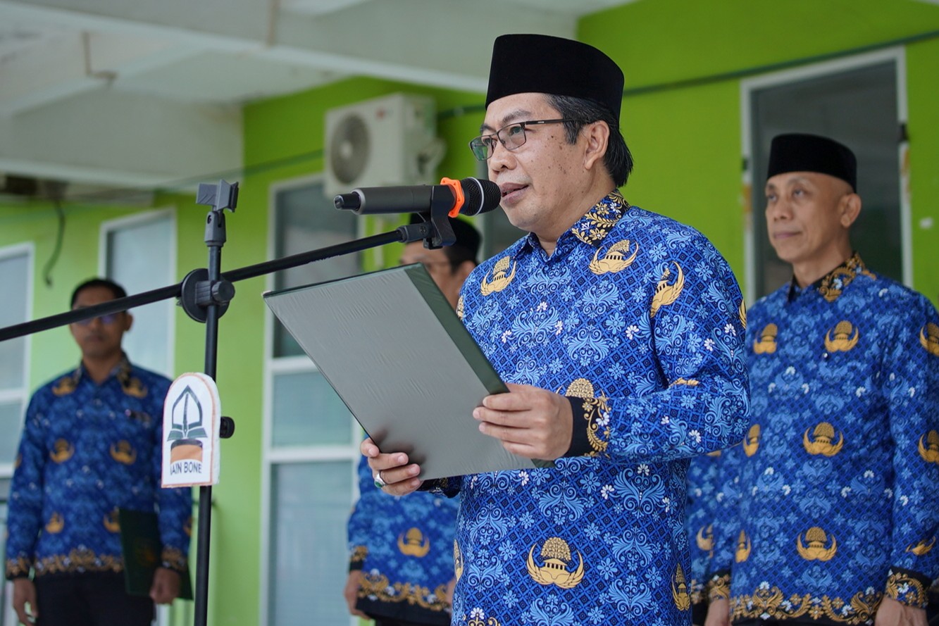 Peringati Hari Lahir Pancasila, Rektor IAIN Bone Tegaskan Nilai Kebangsaan adalah Implementasi Agama
