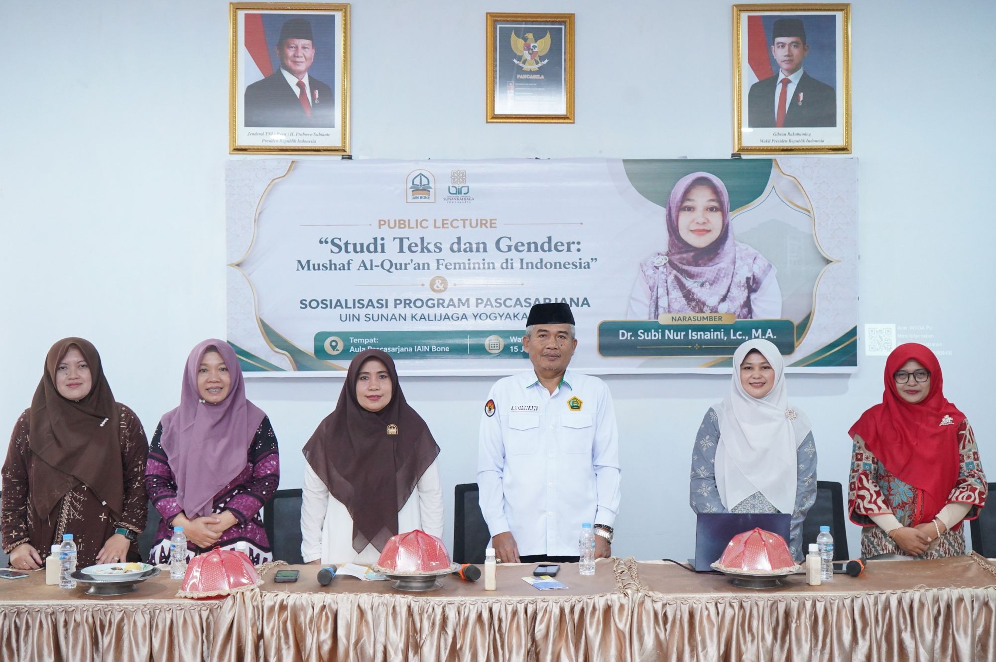 Pascasarjana IAIN Bone Terima Kunjungan UIN SUKA Yogyakarta Lewat Kuliah Umum
