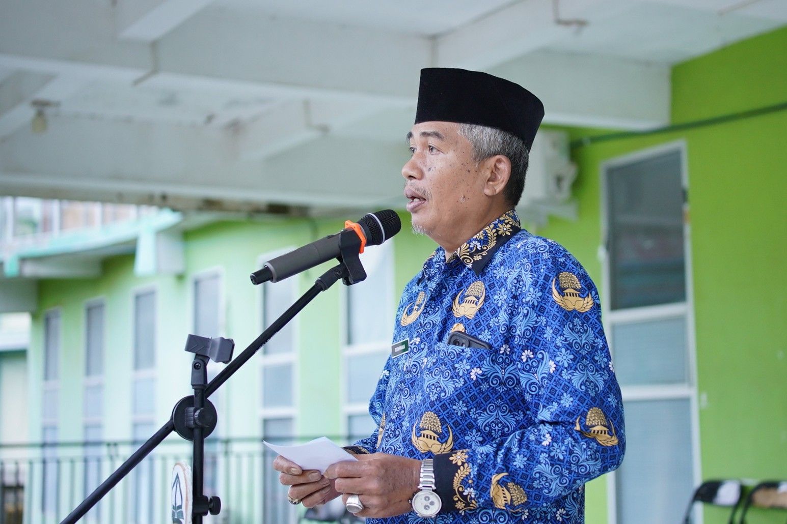 Upacara Penghormatan Bendera, IAIN Bone Sambut Tahun Baru Hijriah 1448 H