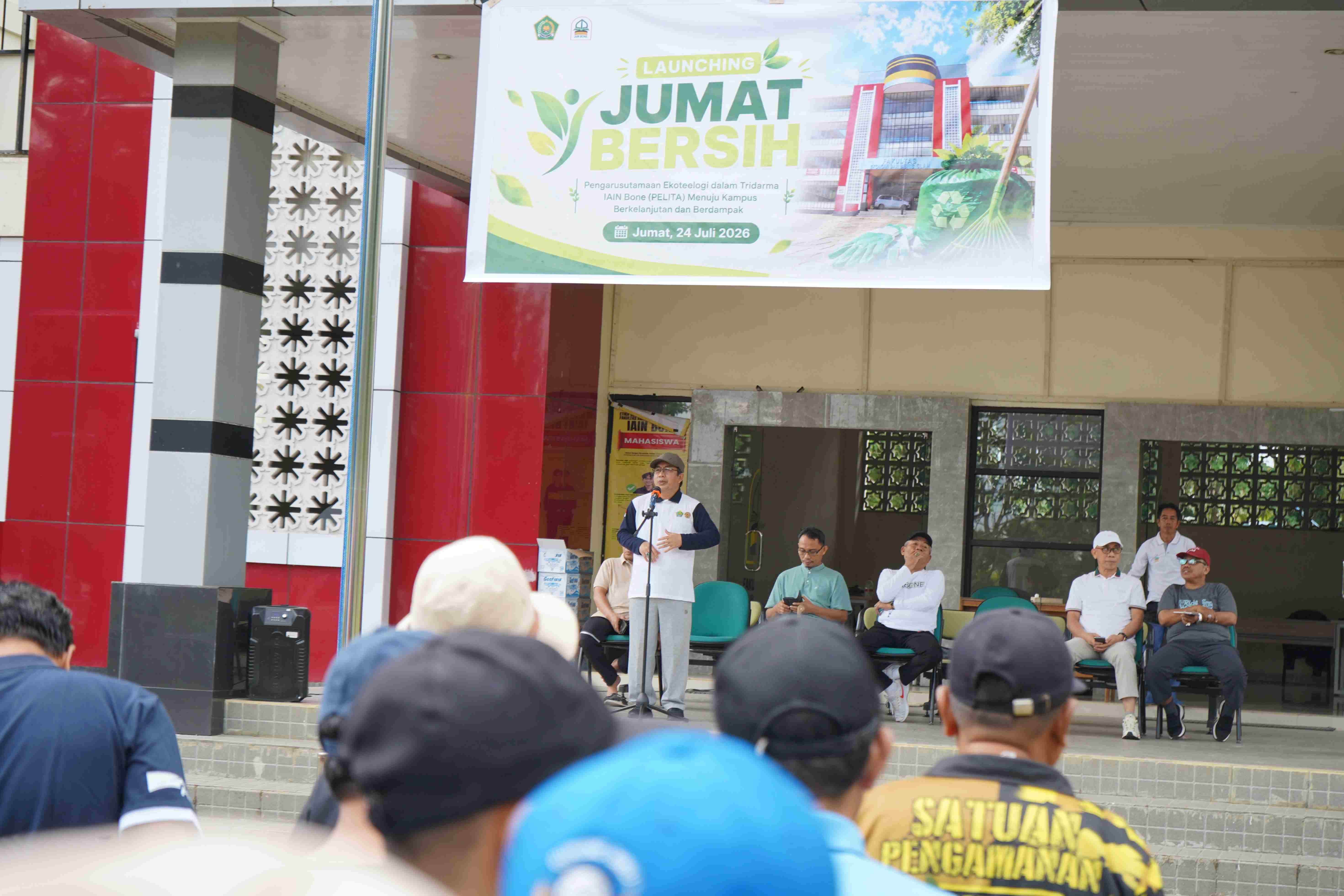 IAIN Bone Luncurkan Program Jumat Bersih, Bagian dari Implementasi PELITA