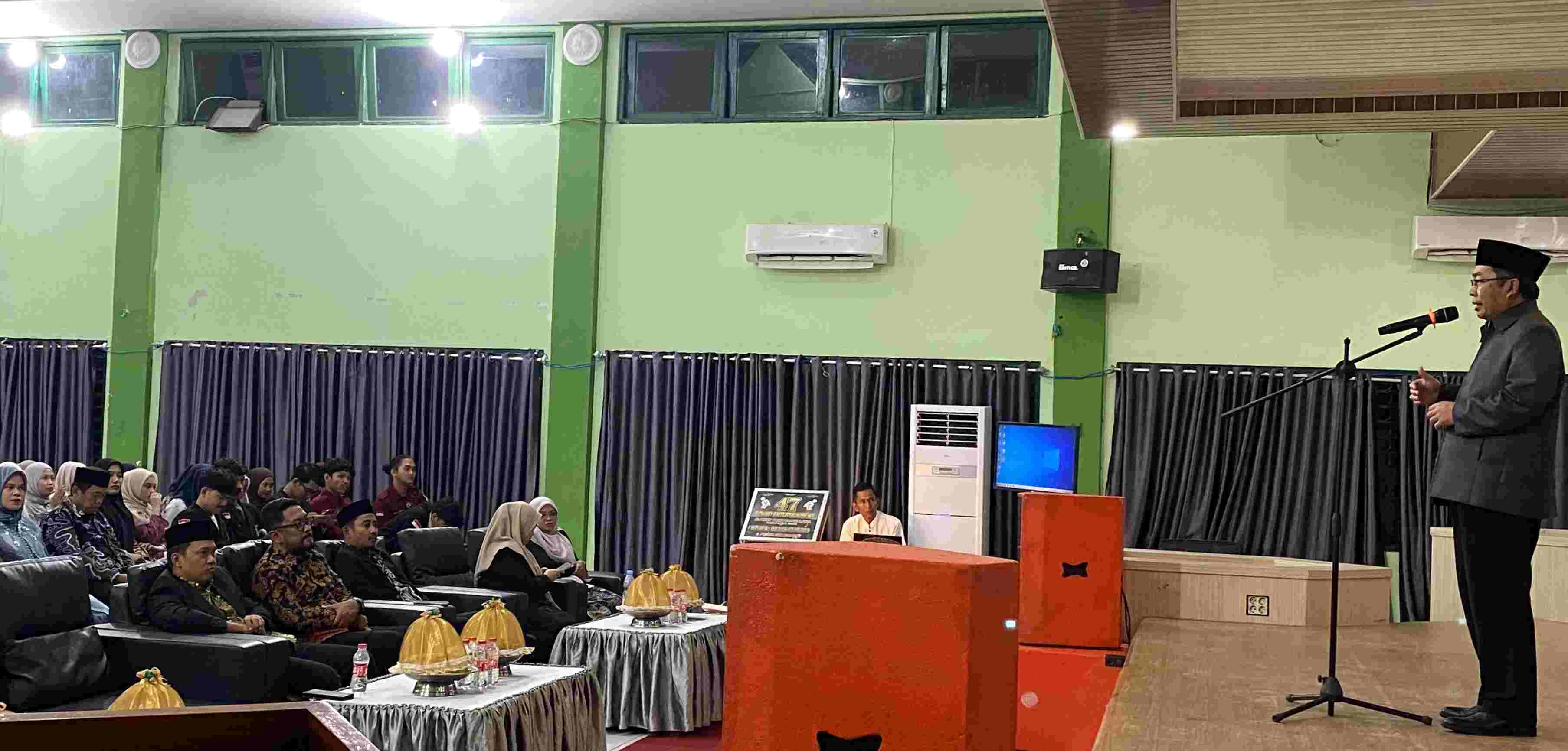 Apresiasi Ramah Tamah Perdana FSHI, Rektor IAIN Bone Sampaikan Progres Transformasi UIN